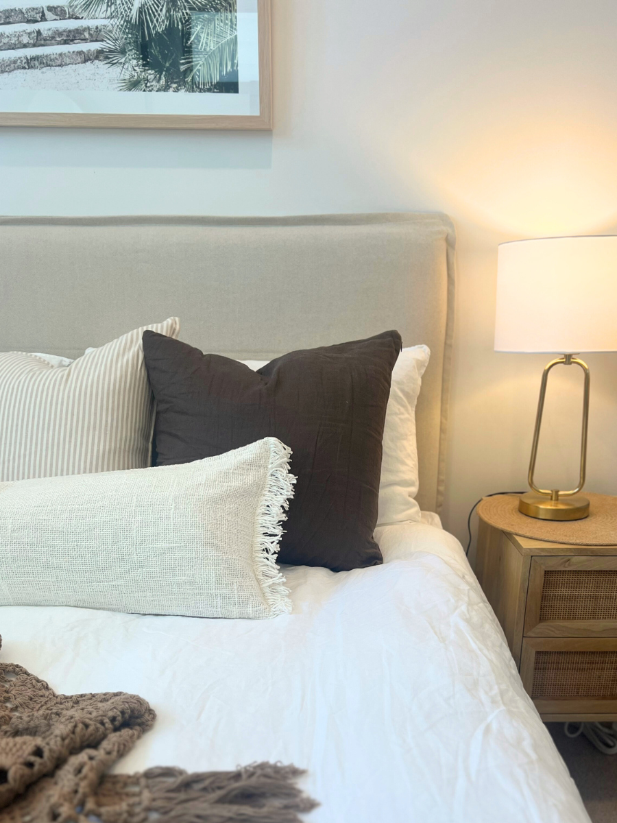 Fringed cushion - Lumbar - Restock!