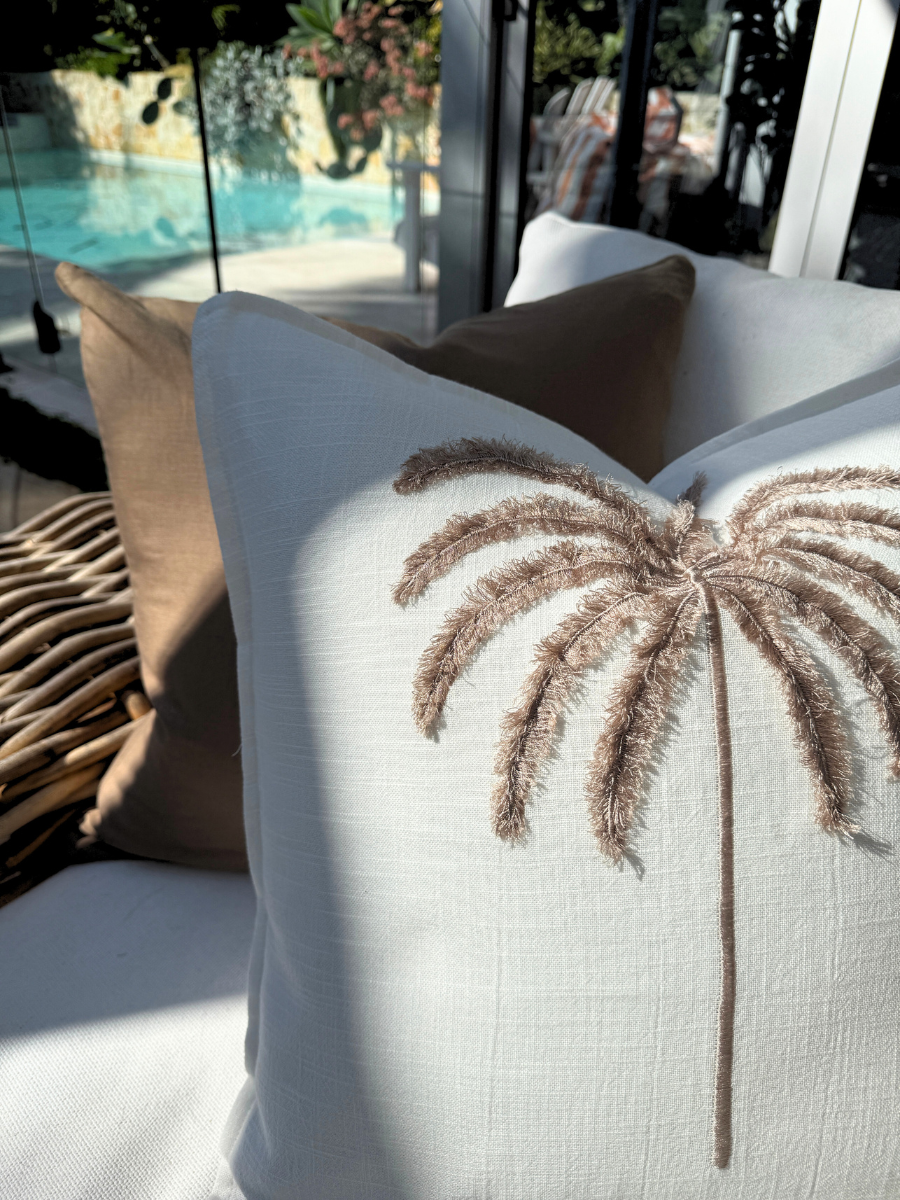 Palma Sand Cushion Cover Set - New!