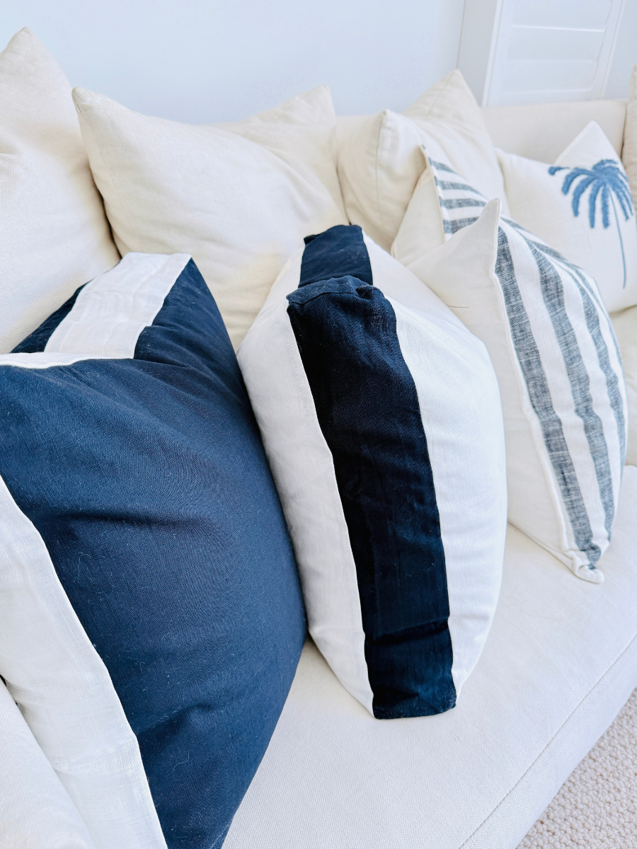 Azure Coast - Navy and White Duo - New!