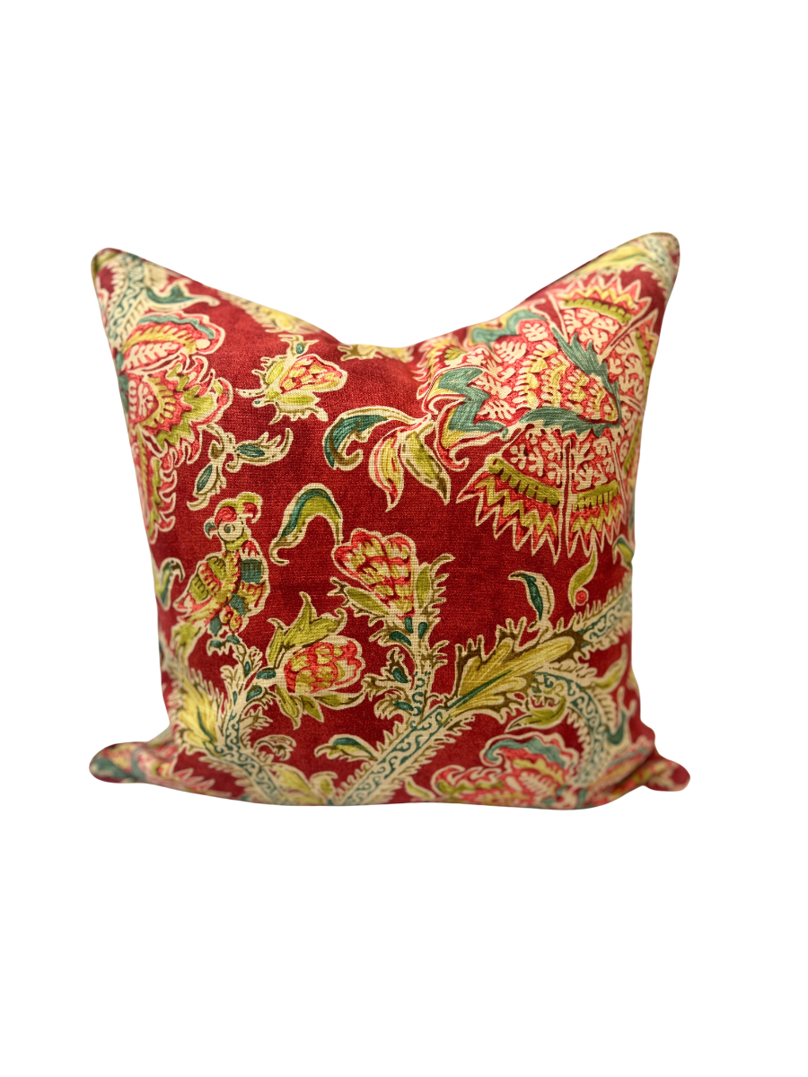 Batik Floral - Puspa Crimson