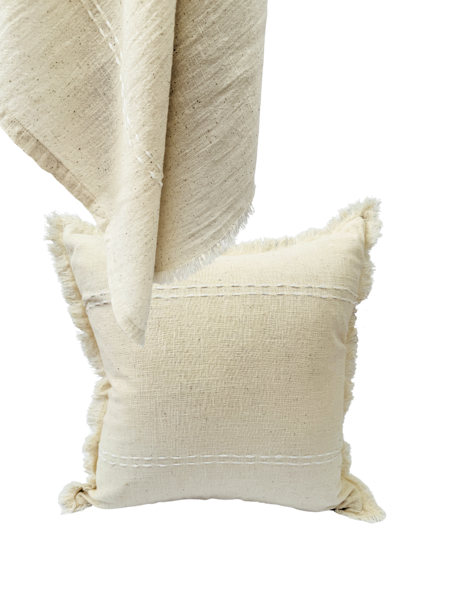 Breezy Linen Cushion and Throw Set - New!