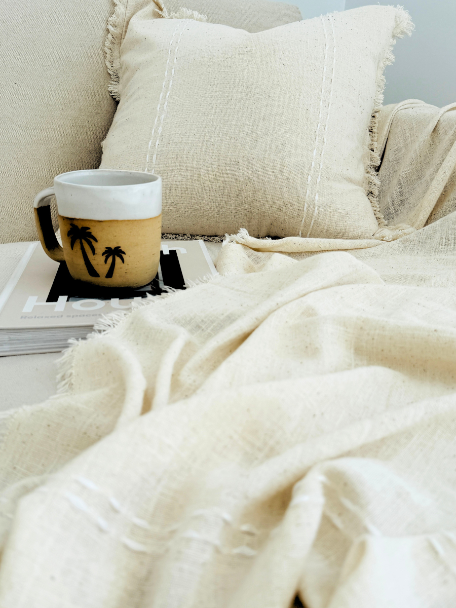 Breezy Linen Cushion Cover - New!