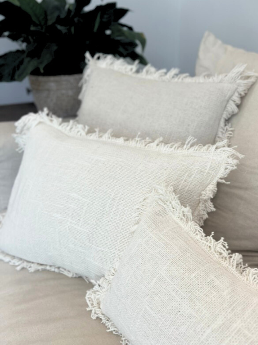 Fringed Cushion - Square - Restock!