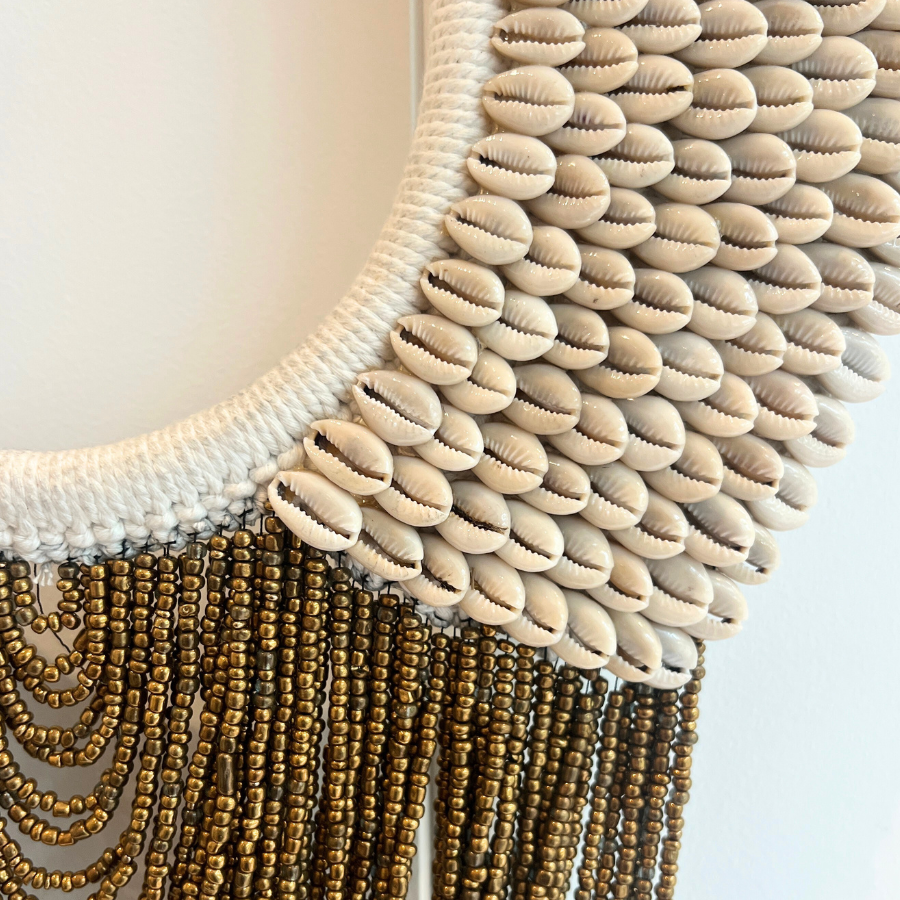 Wall piece of shells.