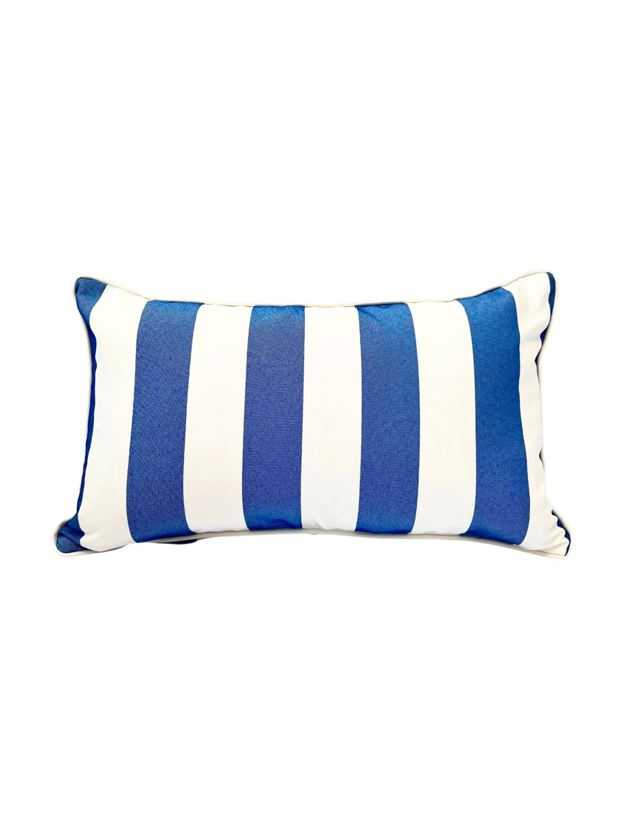 Outdoor - Santorini Blue Stripe (two sizes) - New!