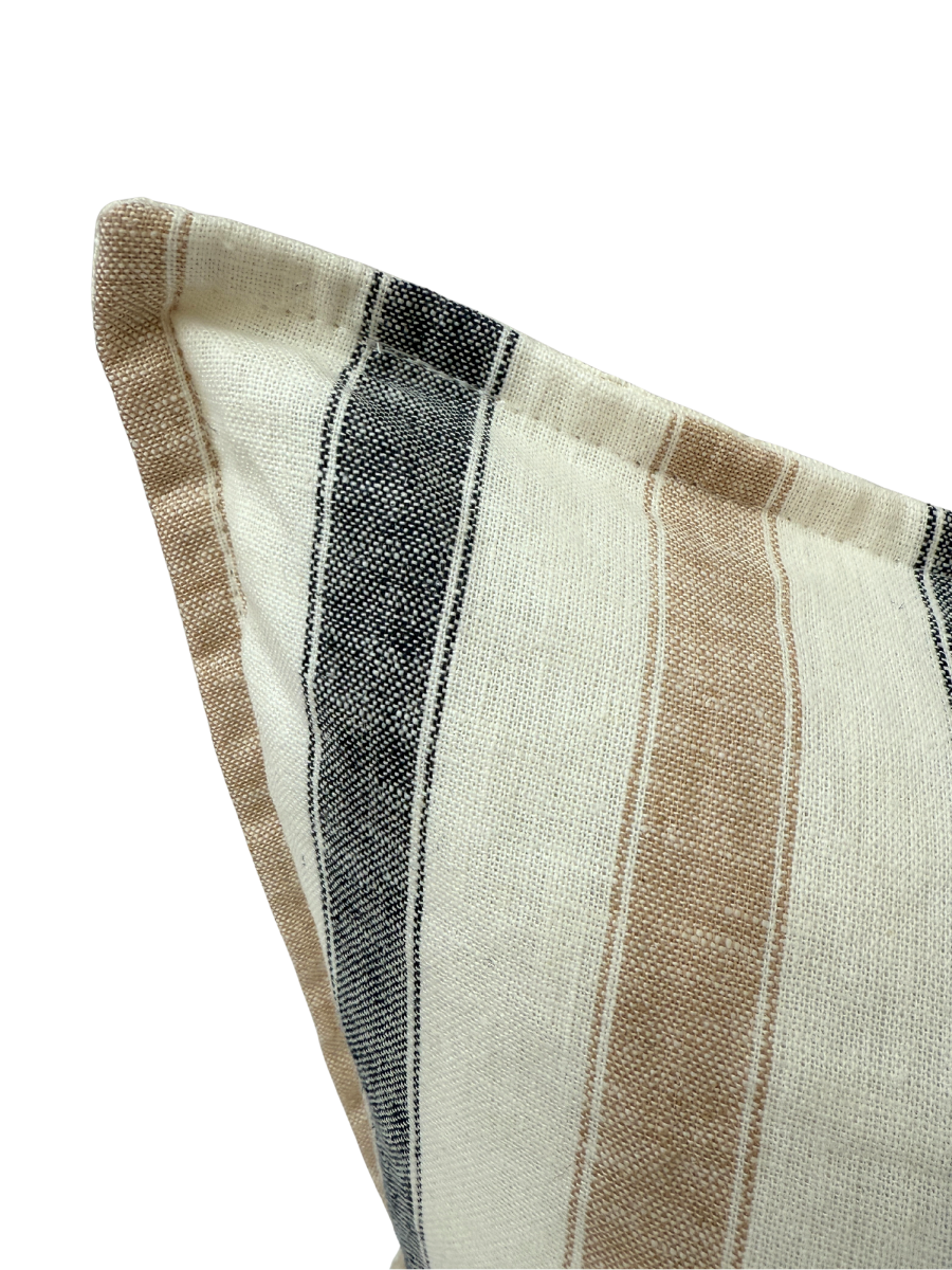 Sand and Sea Stripe cushion - New!