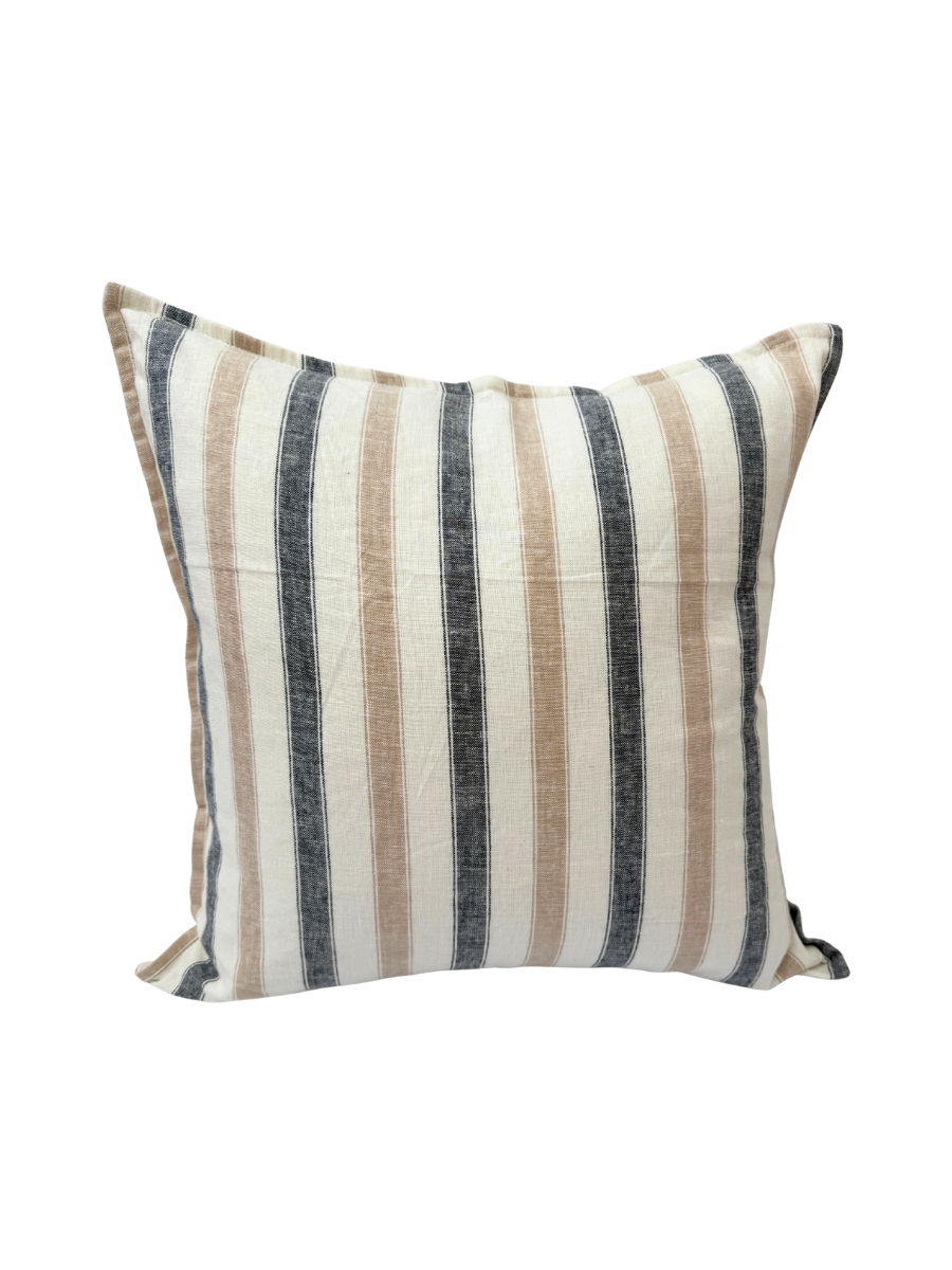 Sand and Sea Stripe cushion - New!