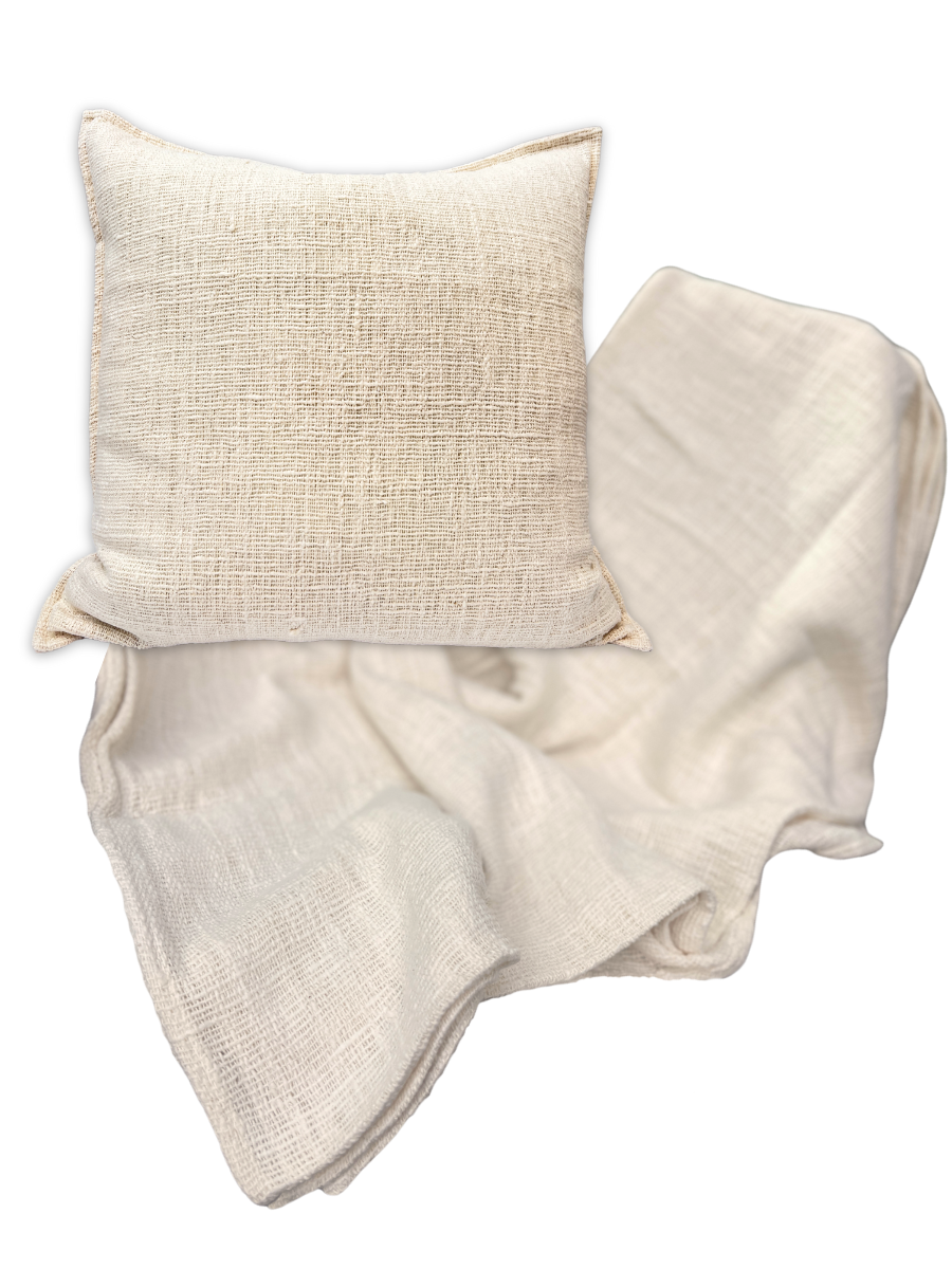 Serenity Cushion and Throw Set