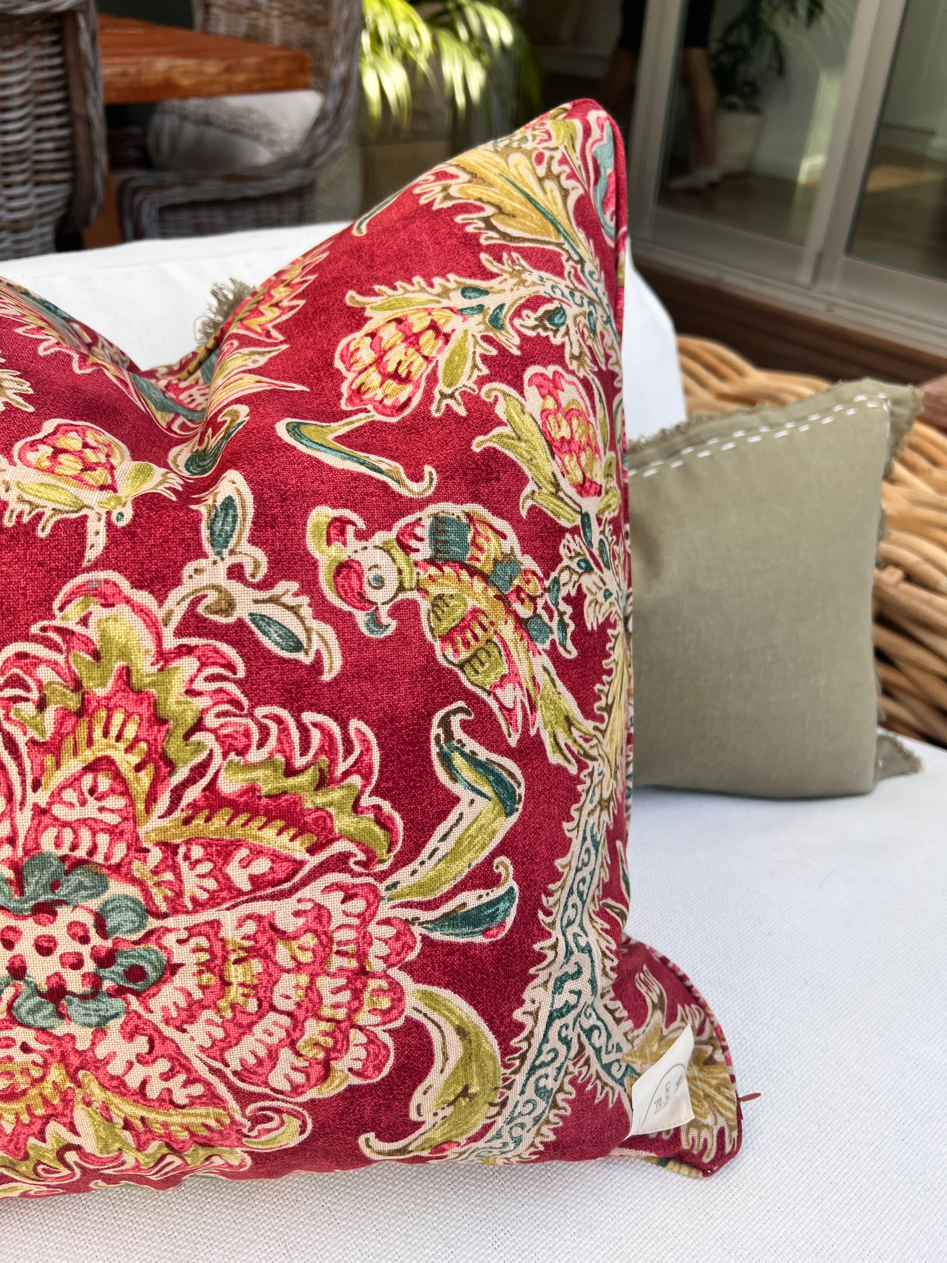 Batik Floral - Puspa Crimson