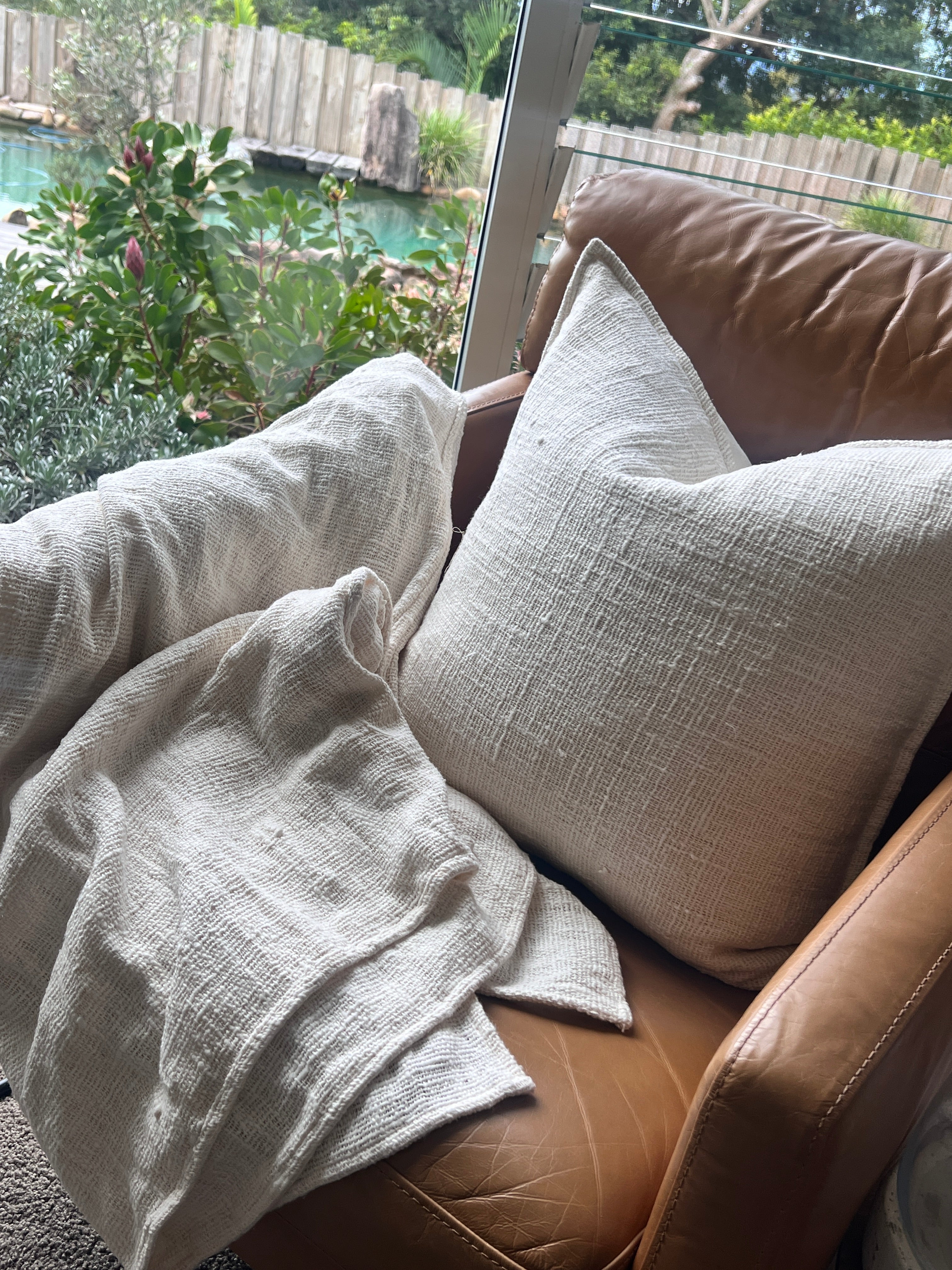 Serenity Cushion and Throw Set