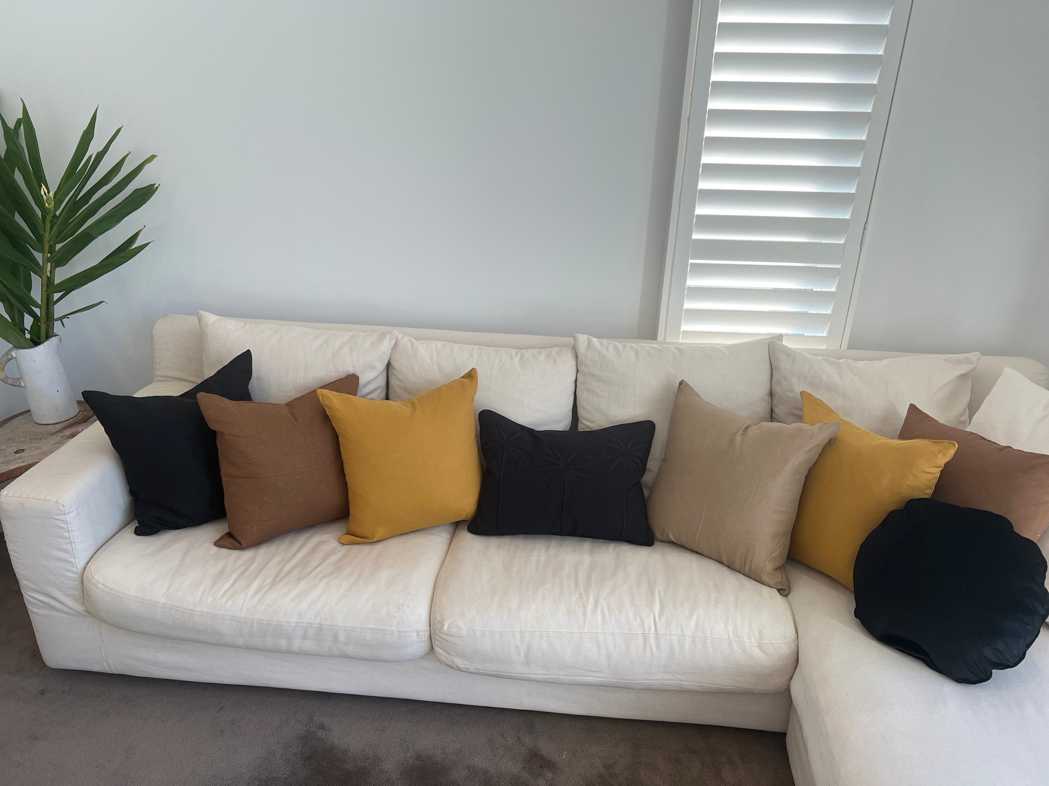 Luxe linen - Chocolate