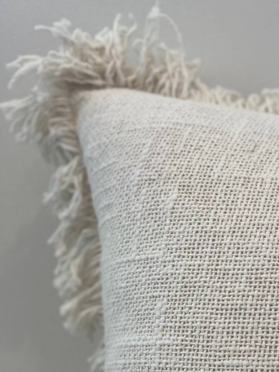 Fringed Cushion - Square - Restock!