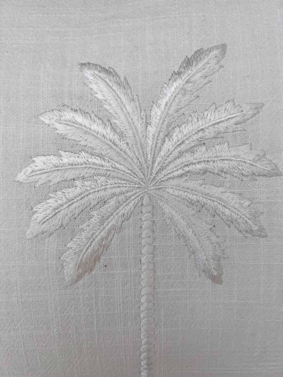 Palm Love Cushion and Cowrie Wall Art Set