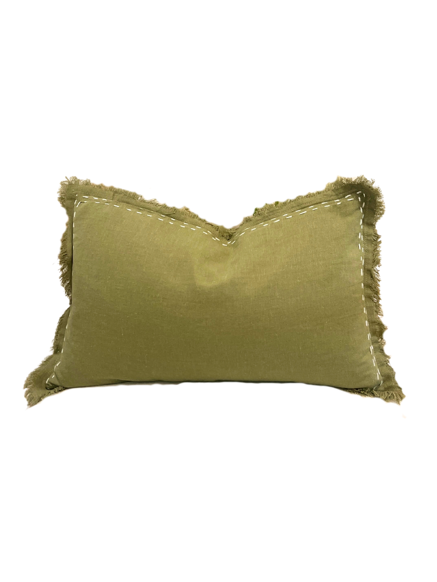 Sage stitch linen - NEW!