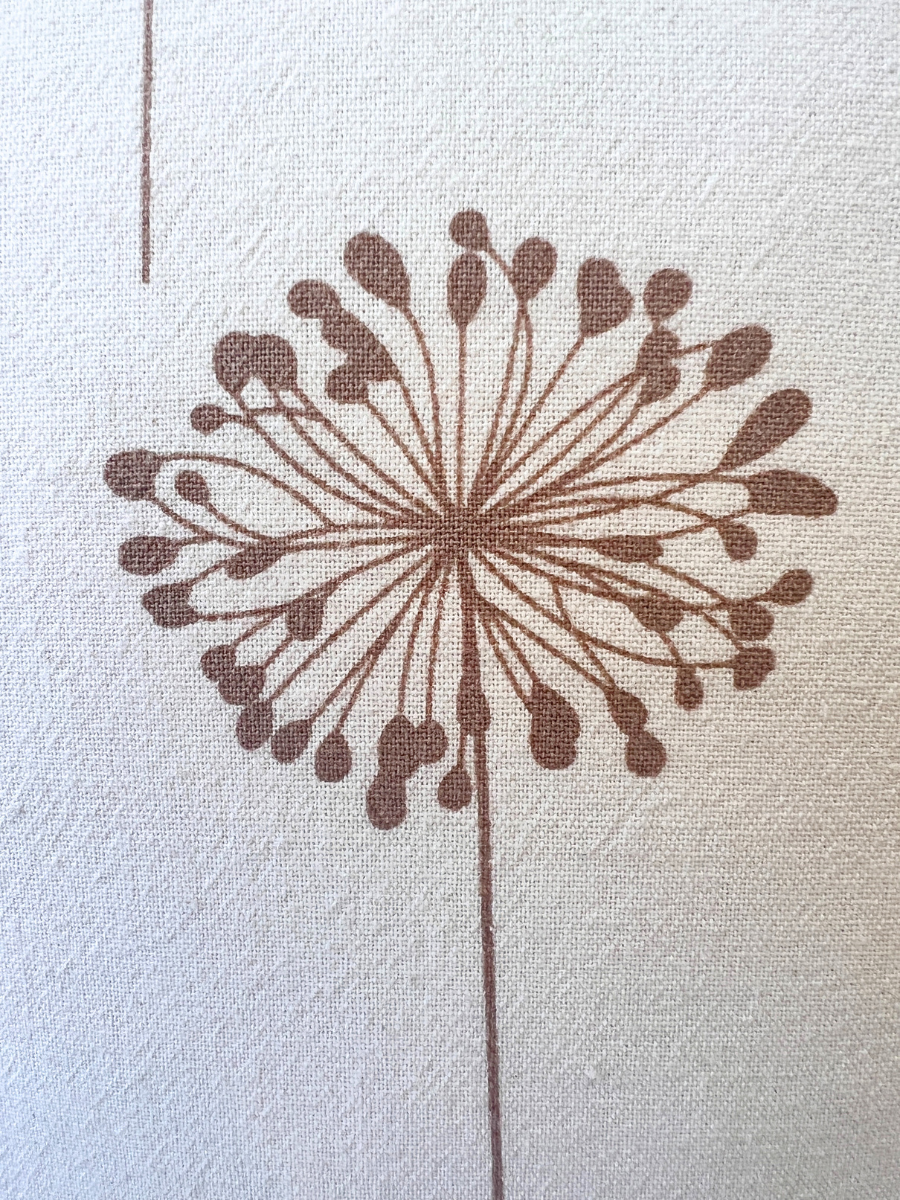 Poppy feature cushion cover