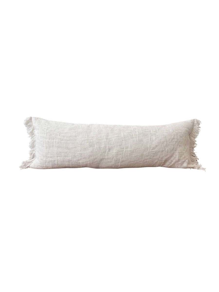 Fringed cushion cover - Lumbar