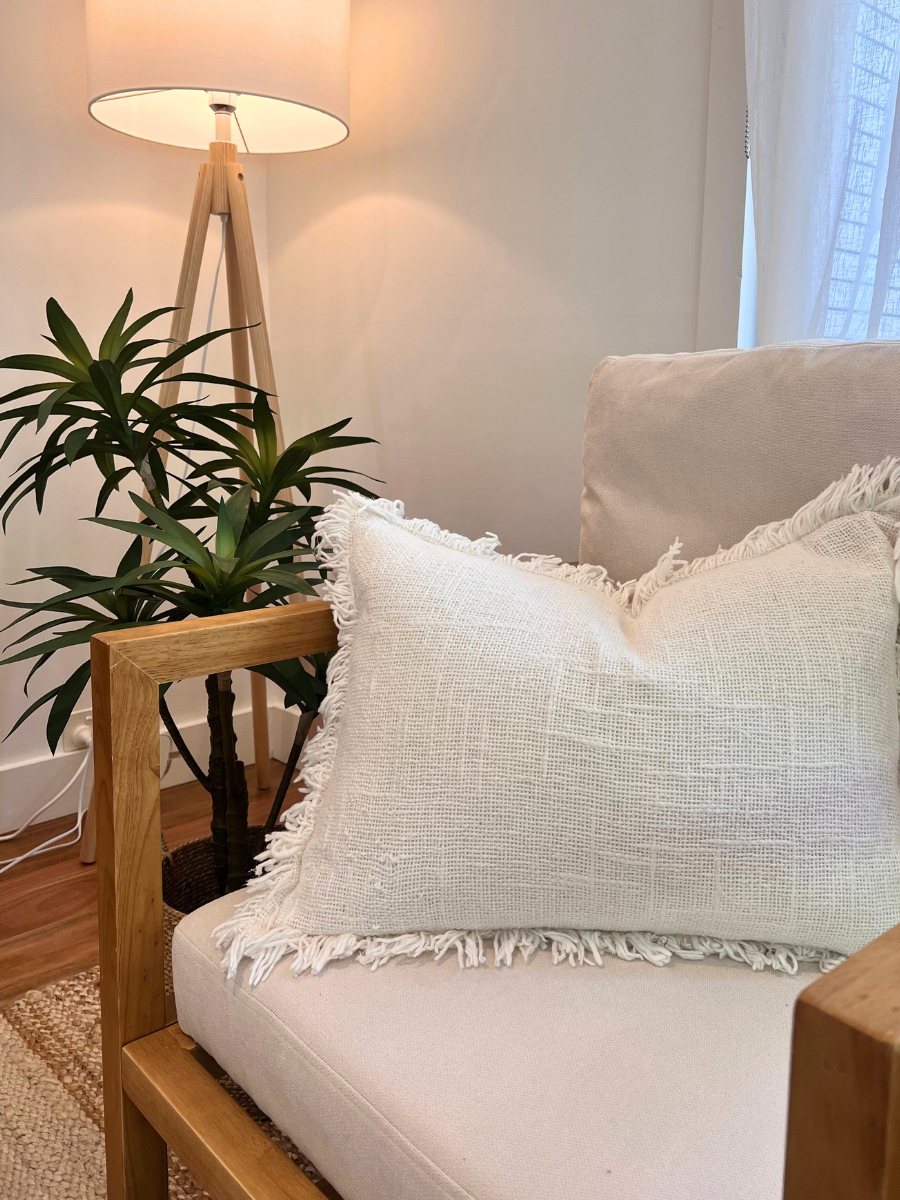 Fringed cushion - Rectangle