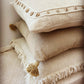 Linen Tassels cushion cover - Natural