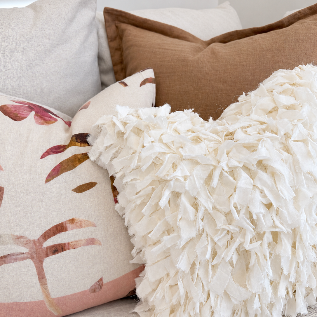 Marella Cushion Set - Ivory and Mocha