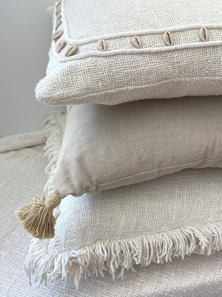 Fringed Cushion - Square - Restock!