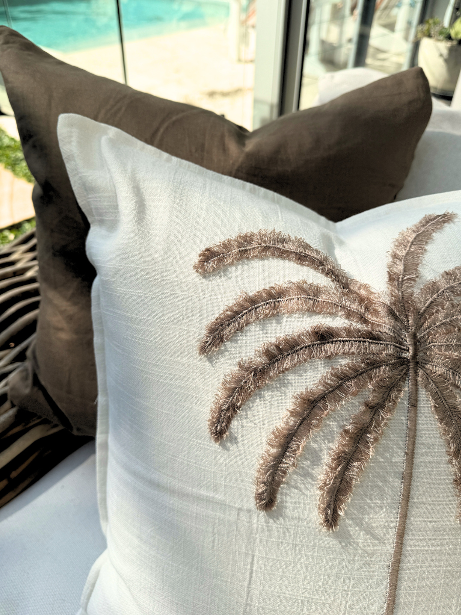 Palma Sand Cushion Cover Set - New!