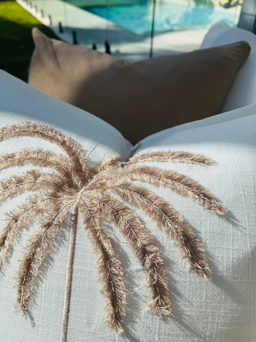 Palma Sand Cushion Cover Set - New!