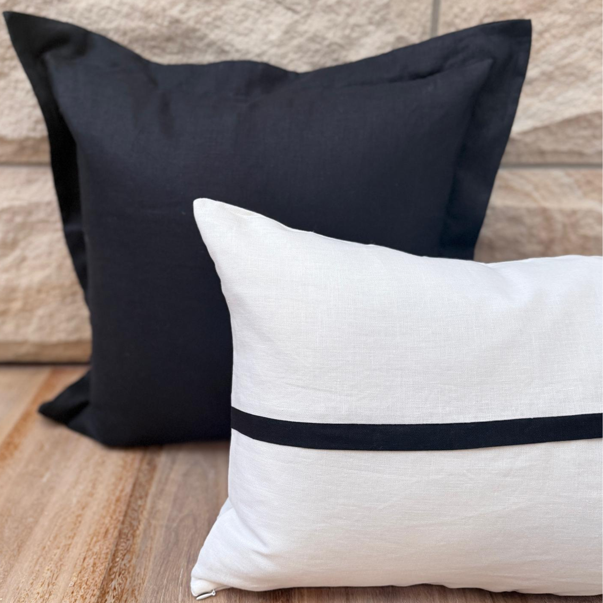 Capri Collection - Black cushion - New!