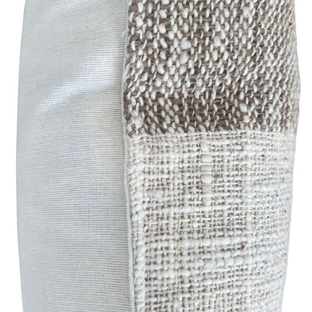 Textured fabric or squares.