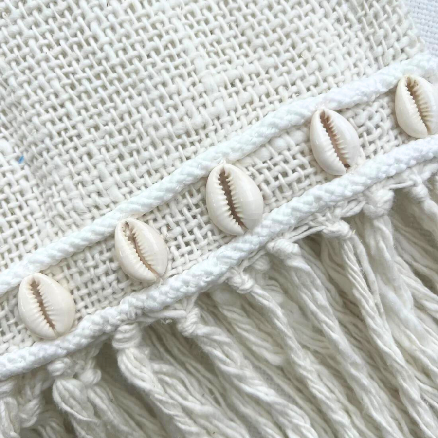 Crochet Shell Edging Throw