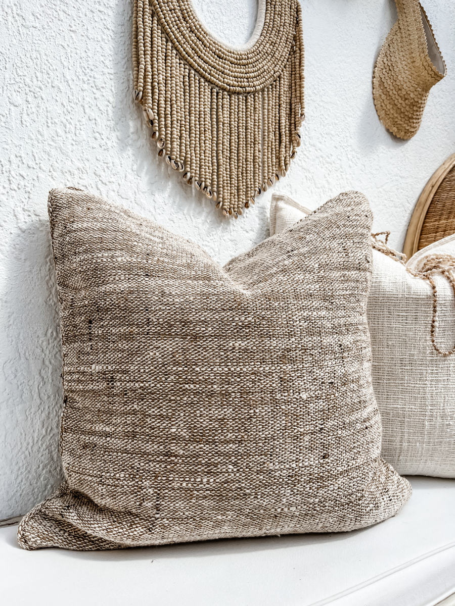 Beaded Wall Hanging - Ivory