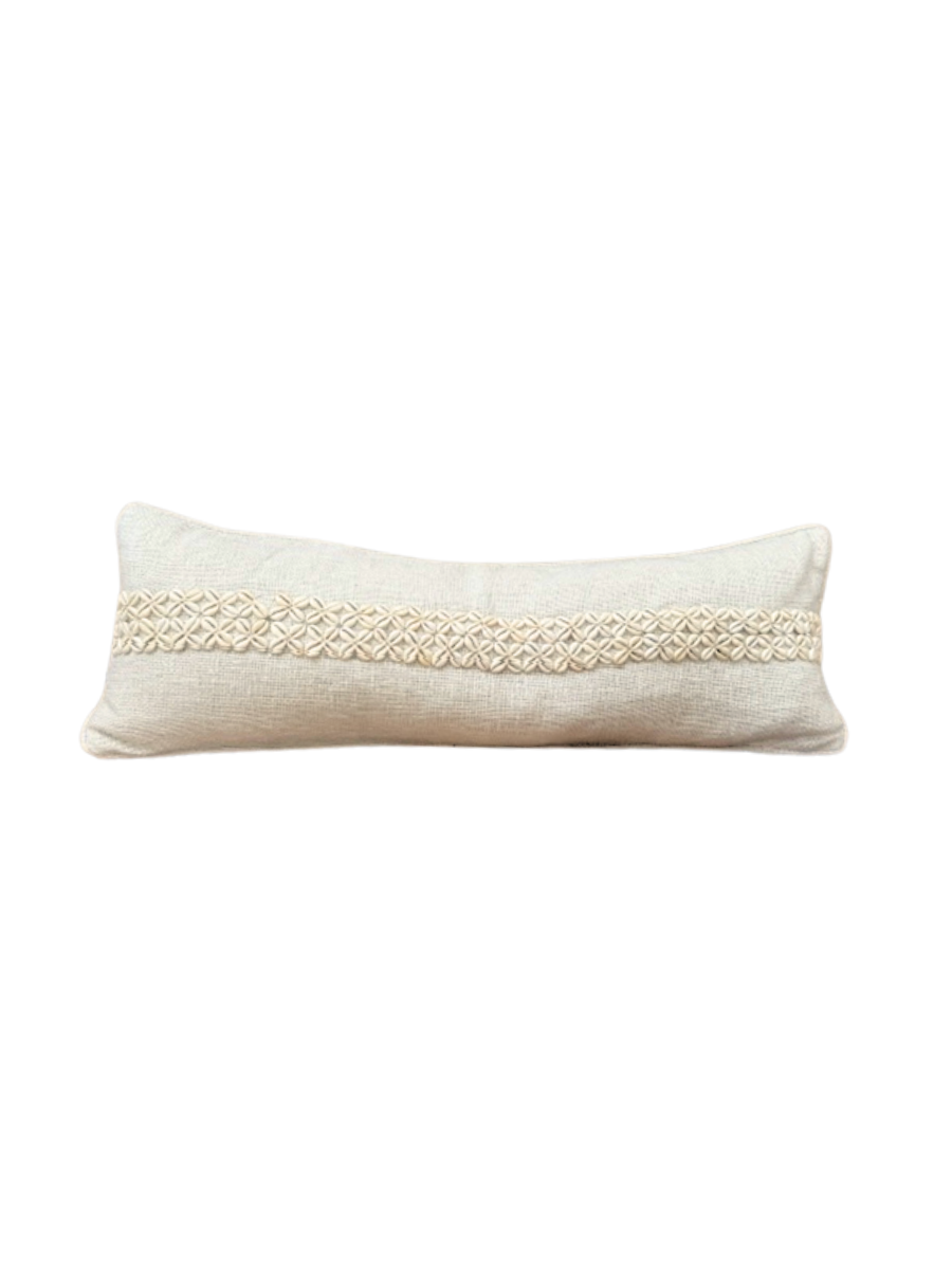 Horizon shell cushion - Oblong