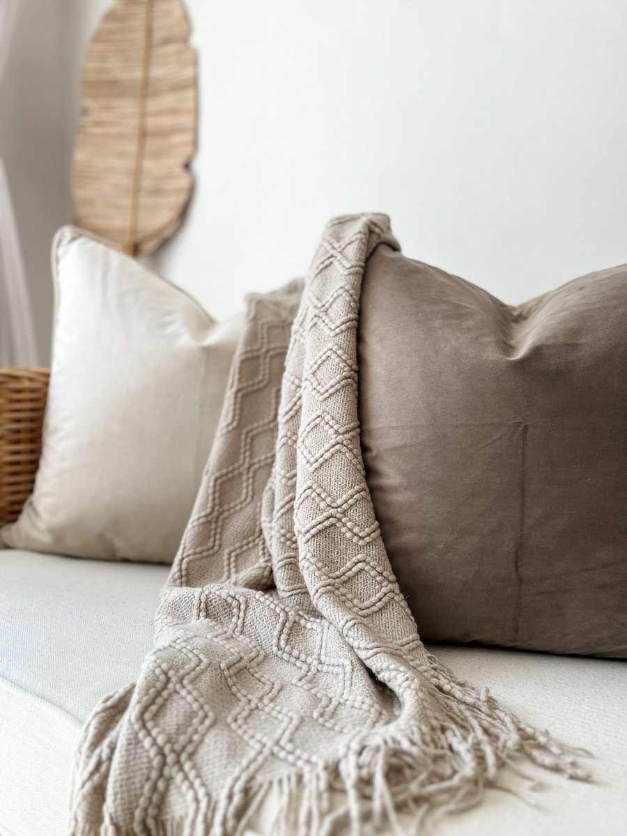 Luxury Velvet cover - Vanilla