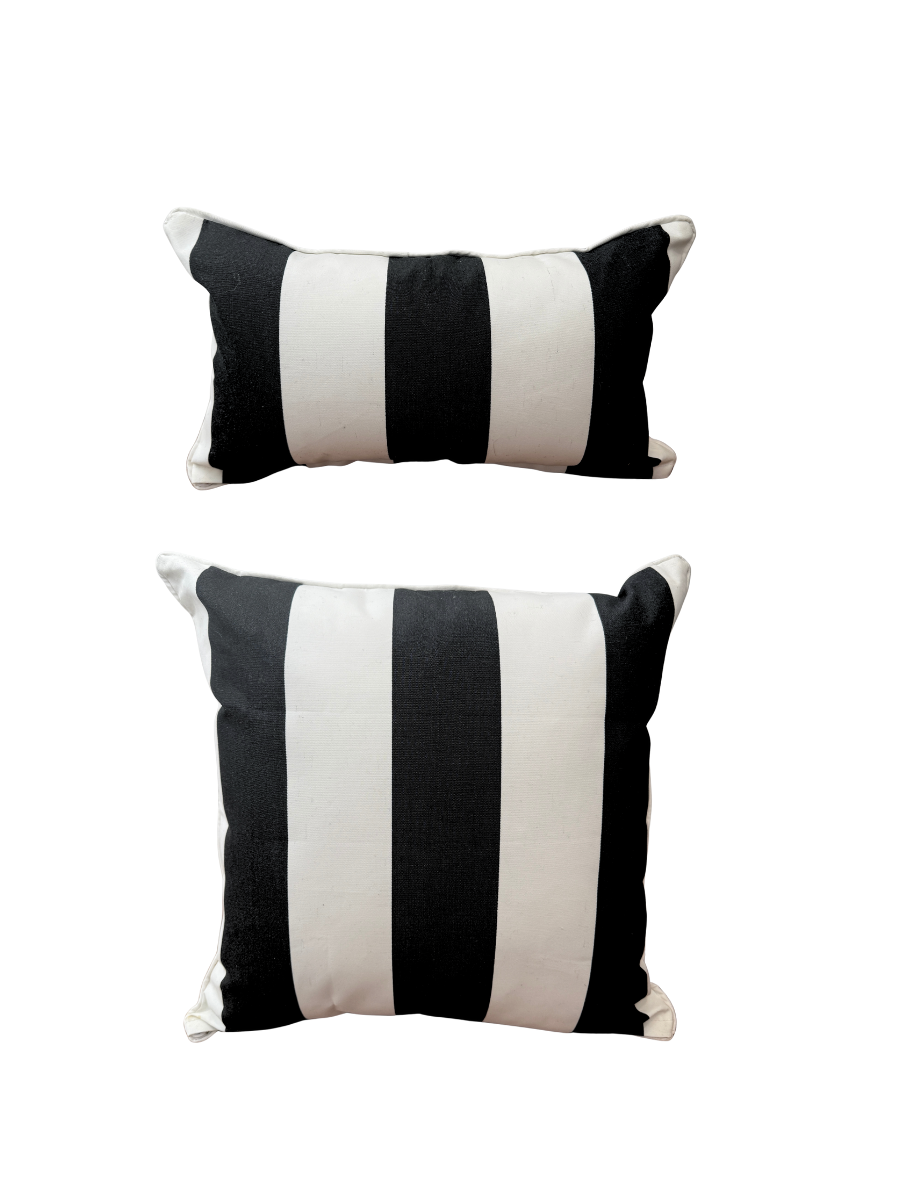 Outdoor - Ash Stripe Set of Two - New!