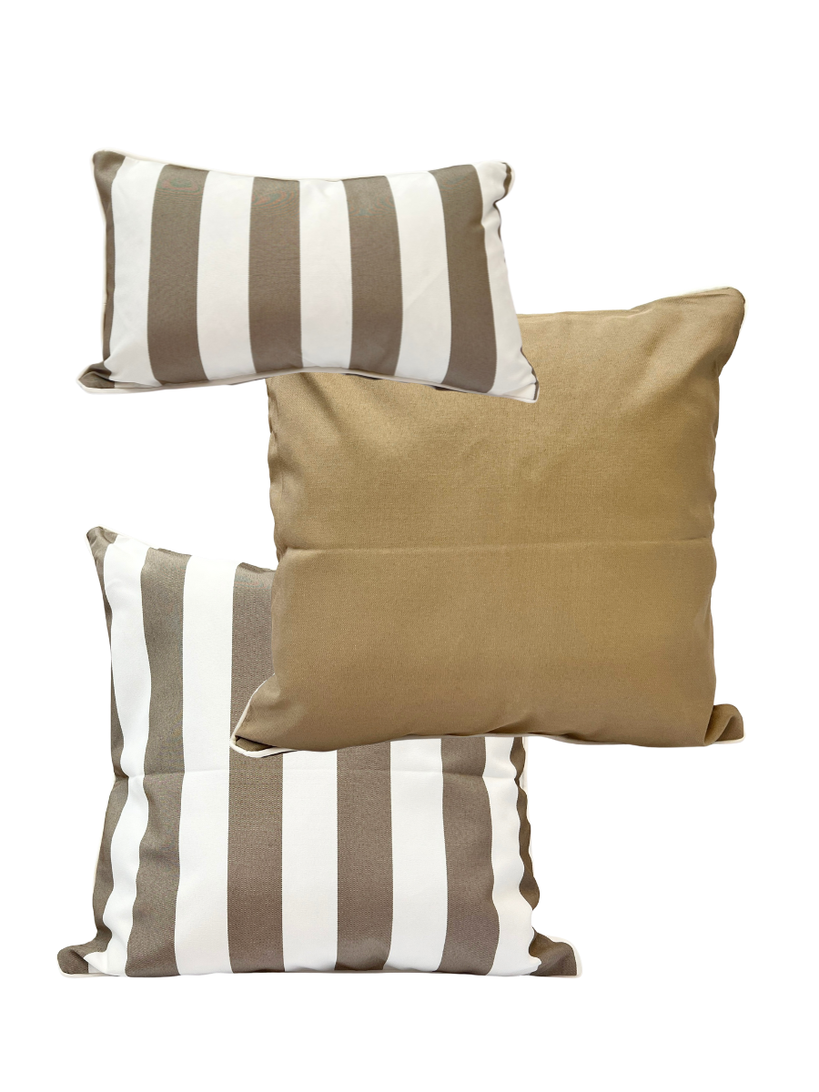 Outdoor - Natural Taupe Set of Three