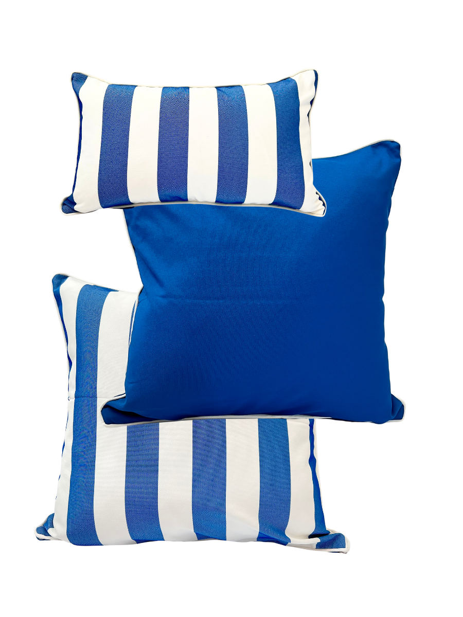 Outdoor - Santorini Blue Set of Three