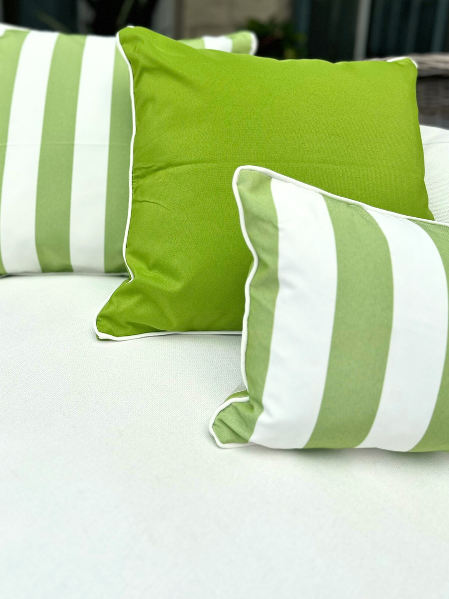 Outdoor - Palm Green Stripe (two sizes) - New!