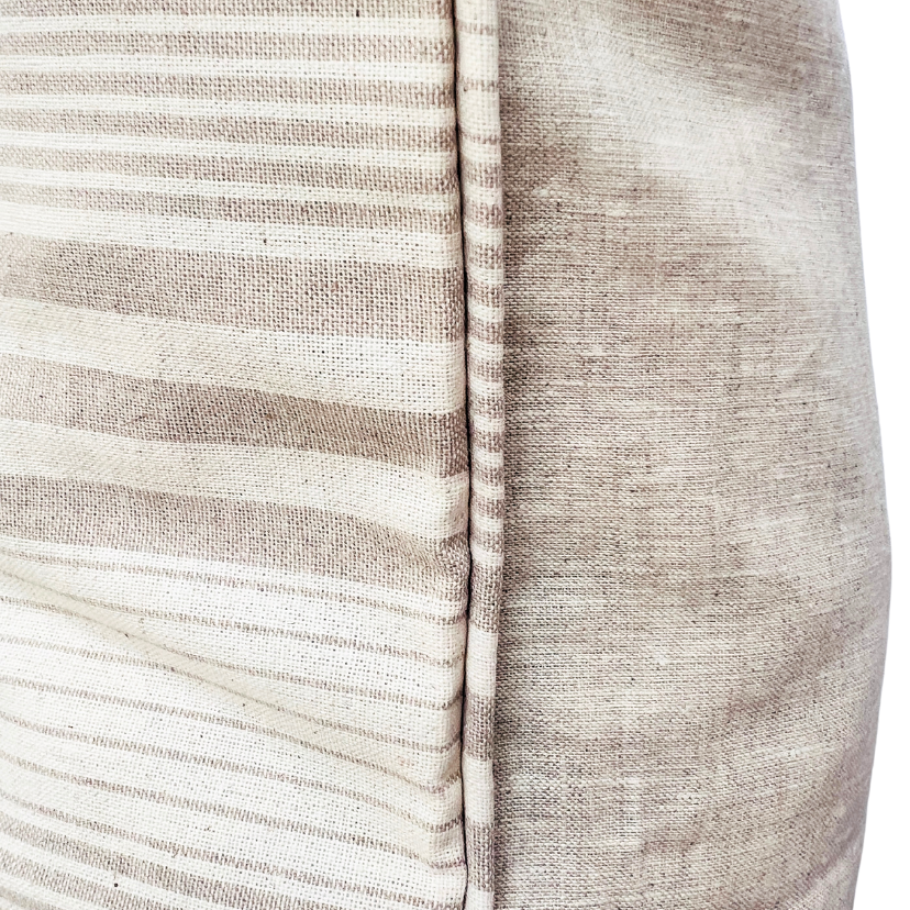 Fabric with stripe.