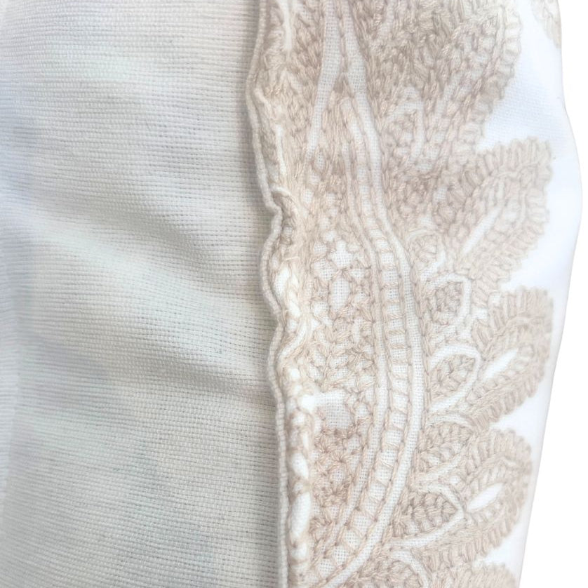 Woven art of fabric.