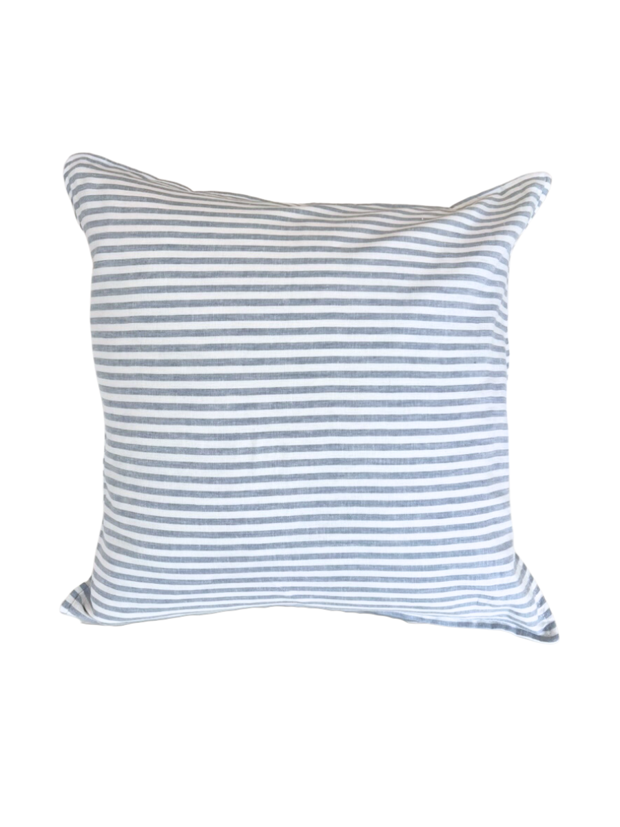 Antibes cushion and throw set - Soft Blue