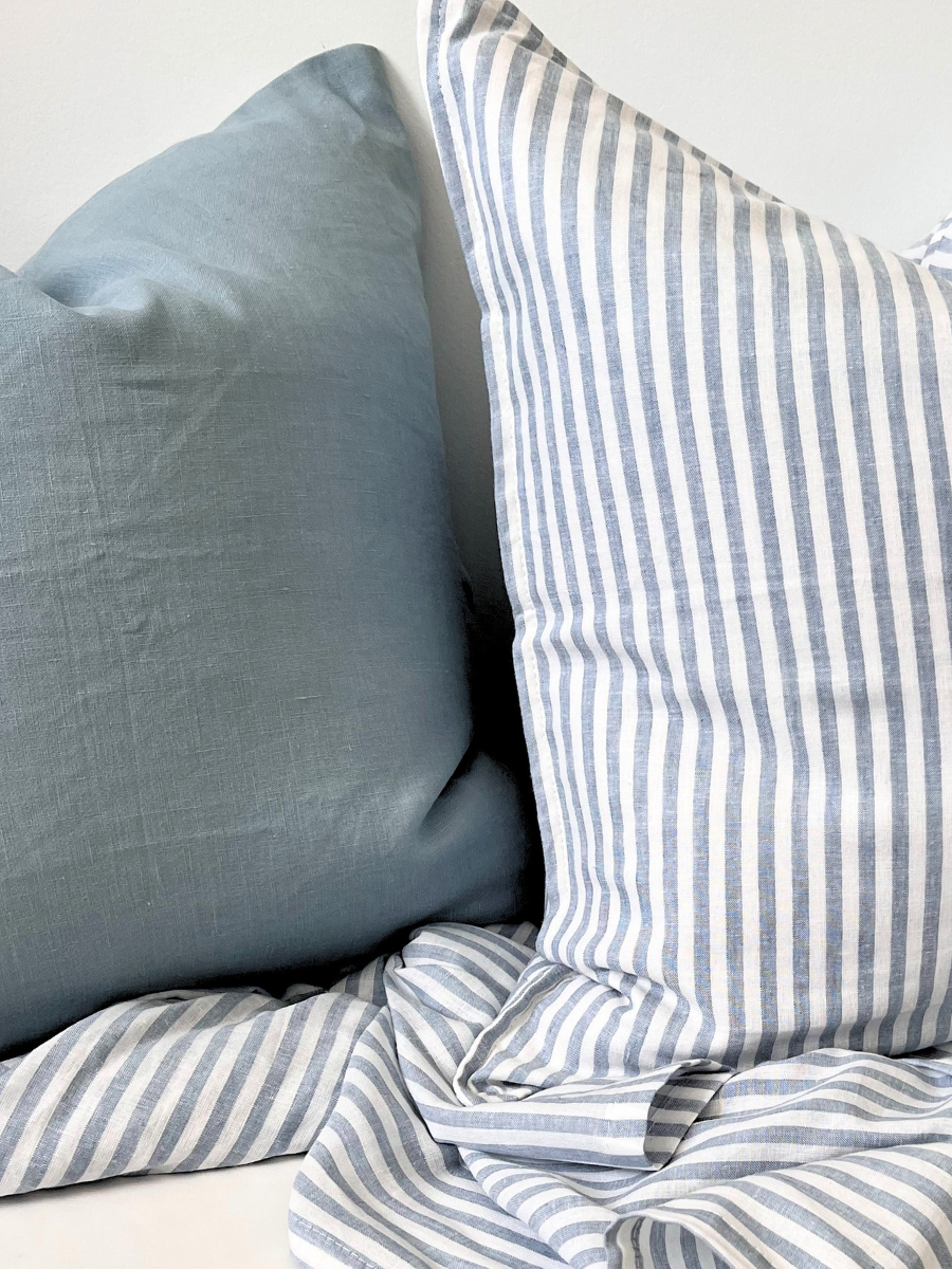 Luxe linen - Steel Blue