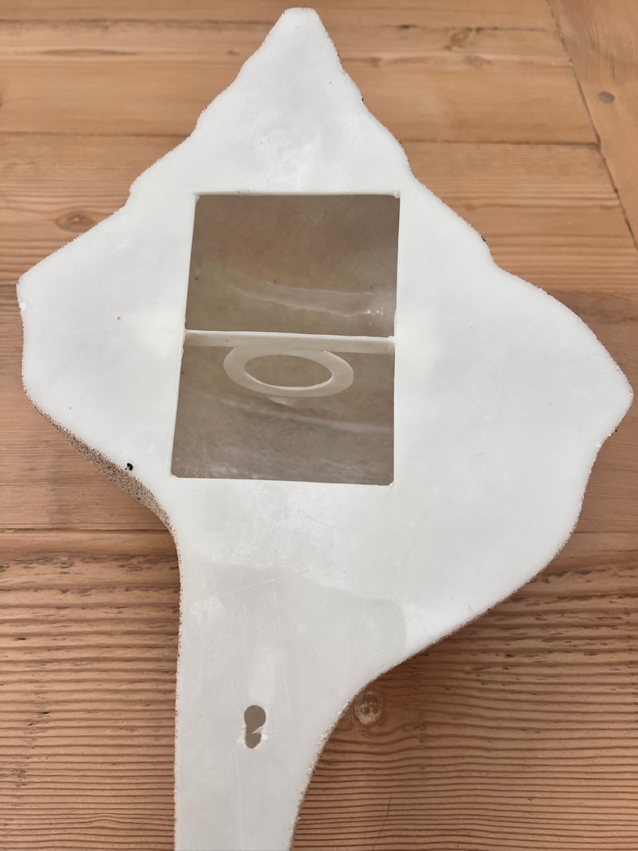 Conch Shell Wall Decor/Light - White - New!