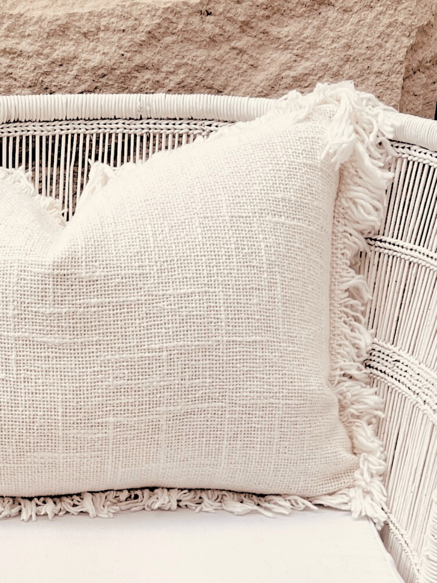 Fringed cushion - Rectangle