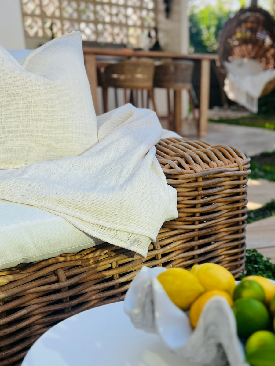 Serenity soft-cotton cushion