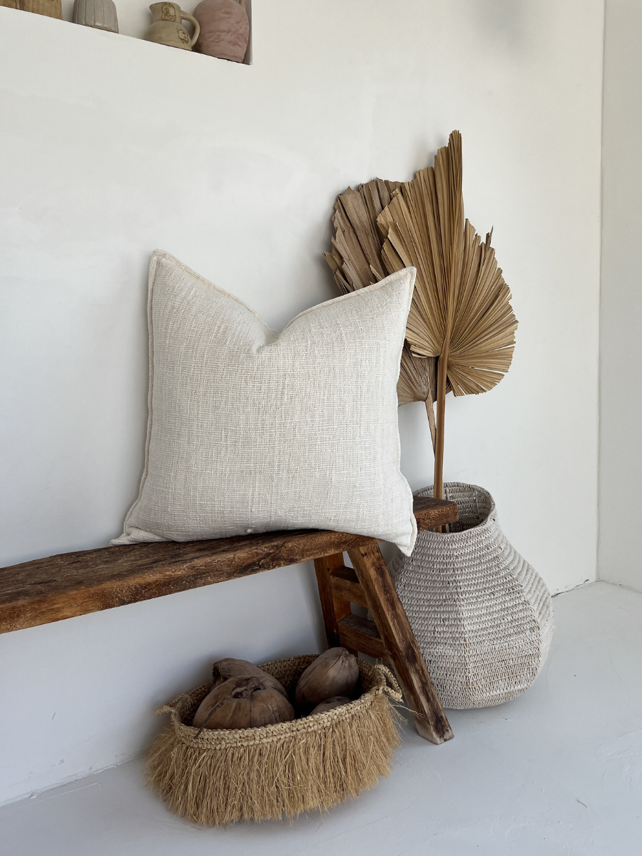 Serenity soft-cotton cushion