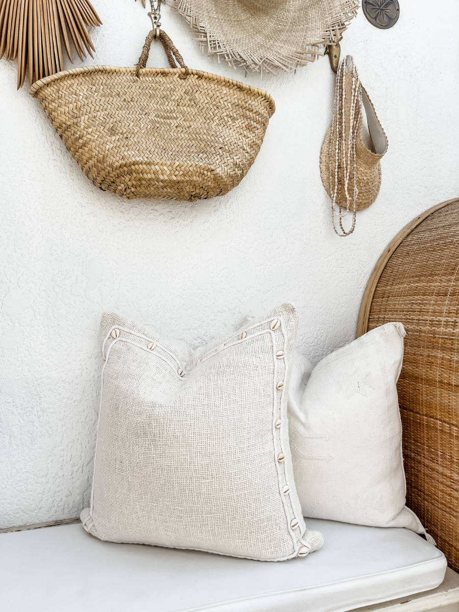 Shell Square cushion