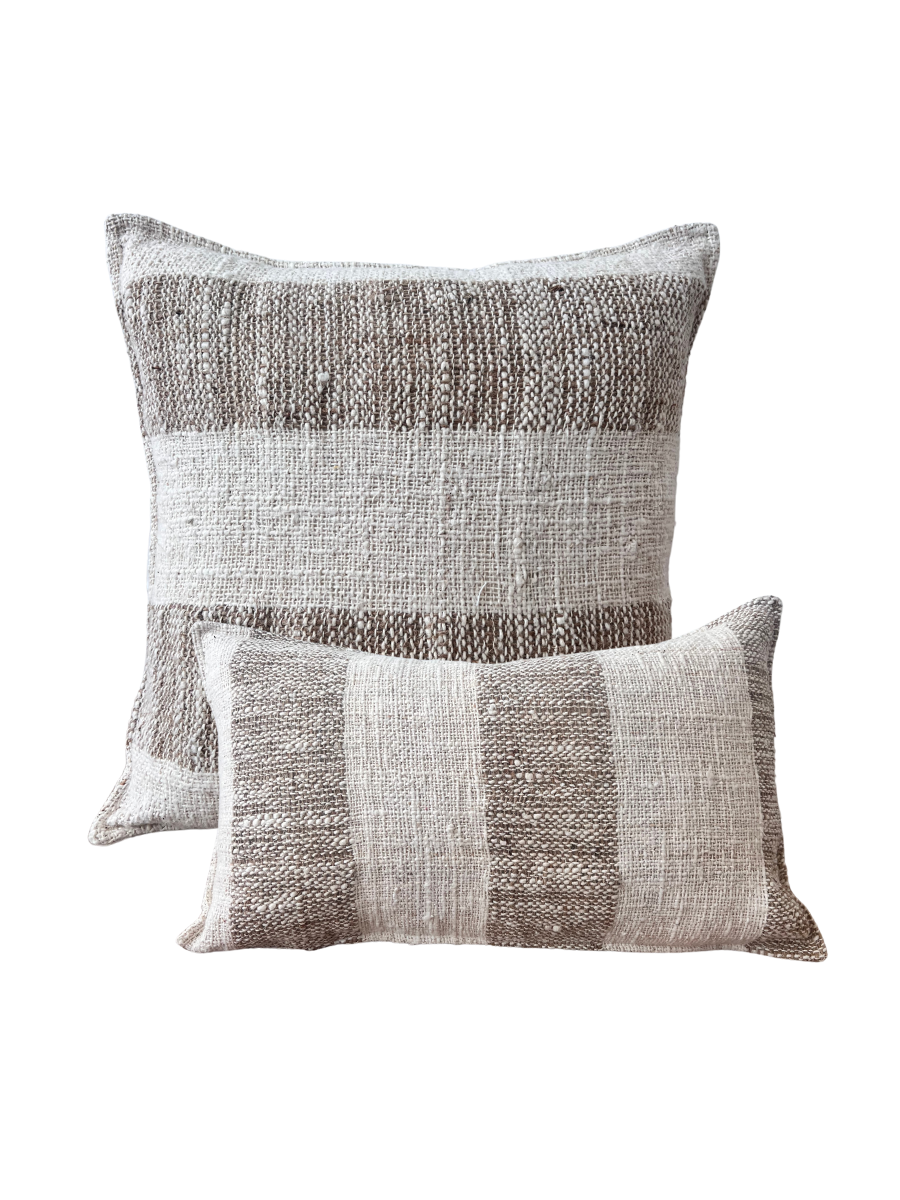 Coastal Tweed - Sand - Cushion Set