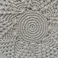 Button Crochet round cushion - NEW!