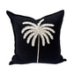 Palma Cushion Cover - Black