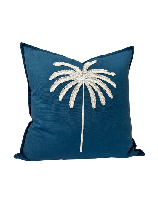 Palma Cushion Cover - Blue