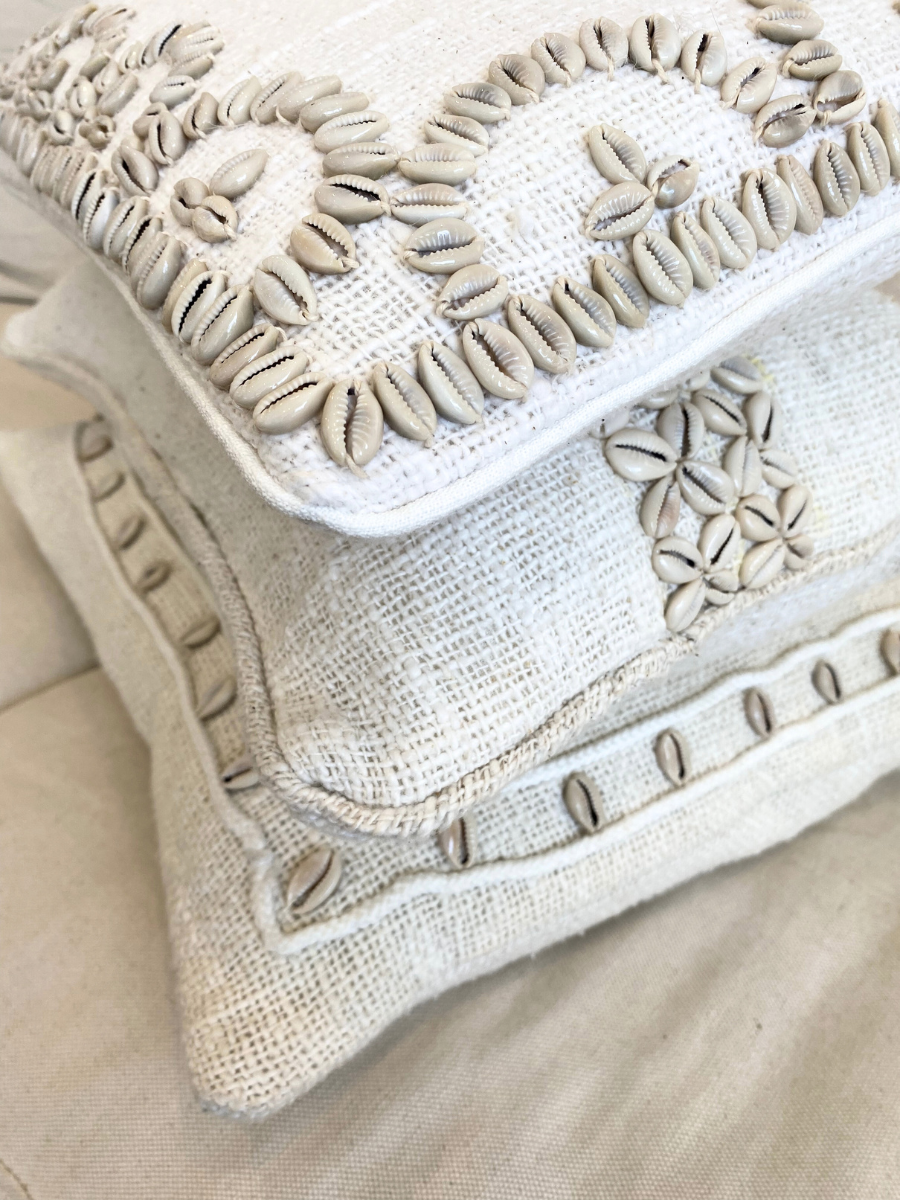 Shell Square cushion